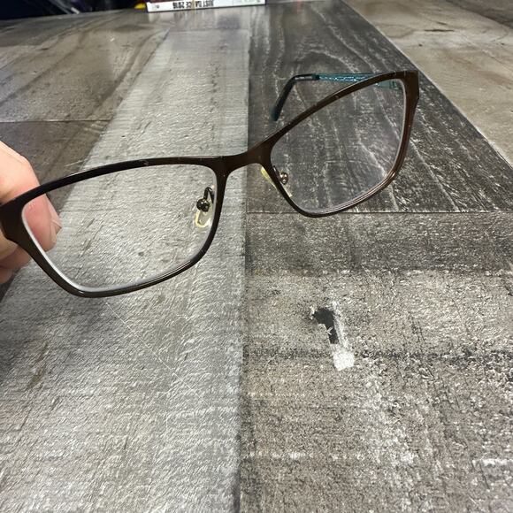 XOXO Eyeglasses, Frames Only, Laguna, 52-15-135, Brown, Metal, Full Rim - Picture 8 of 10